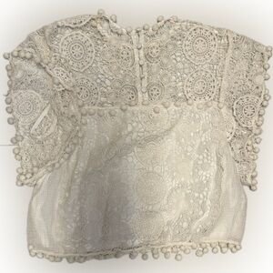 Tularosa Kennedy Off White Top | Sz XS